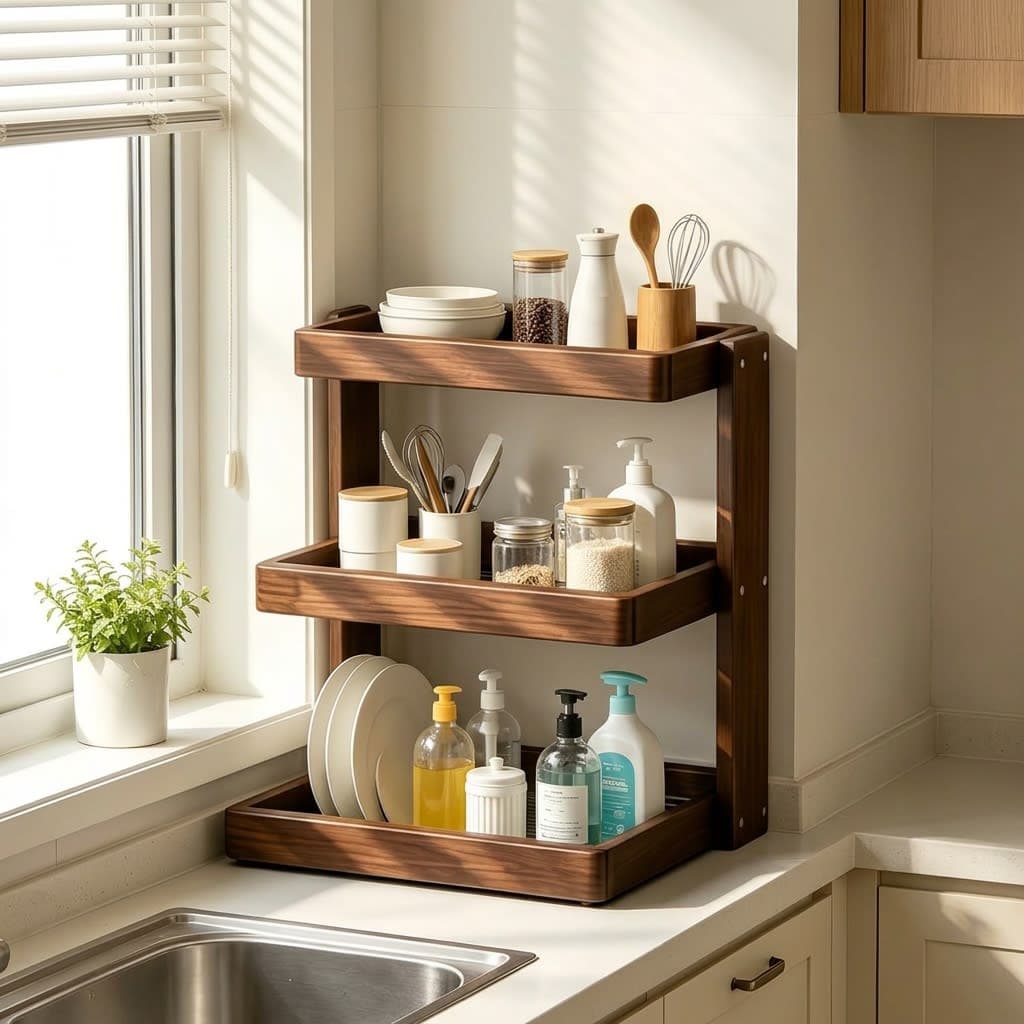 Kitchen Multi-layer Storage Rack